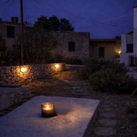 Kythira Stone House With Arch & Garden * Kato Khora
